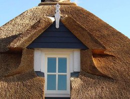 Крыша частного дома из камыша фото. Крыша из камыша является экологичным, оригинальным и надежным способом оформления жилища Как сделать козырек над крыльцом своими руками?