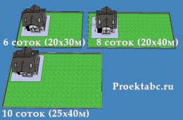 ландшафтный дизайн фото - сравнение участков