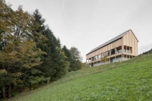 Загородный дом из лиственницы в Австрии